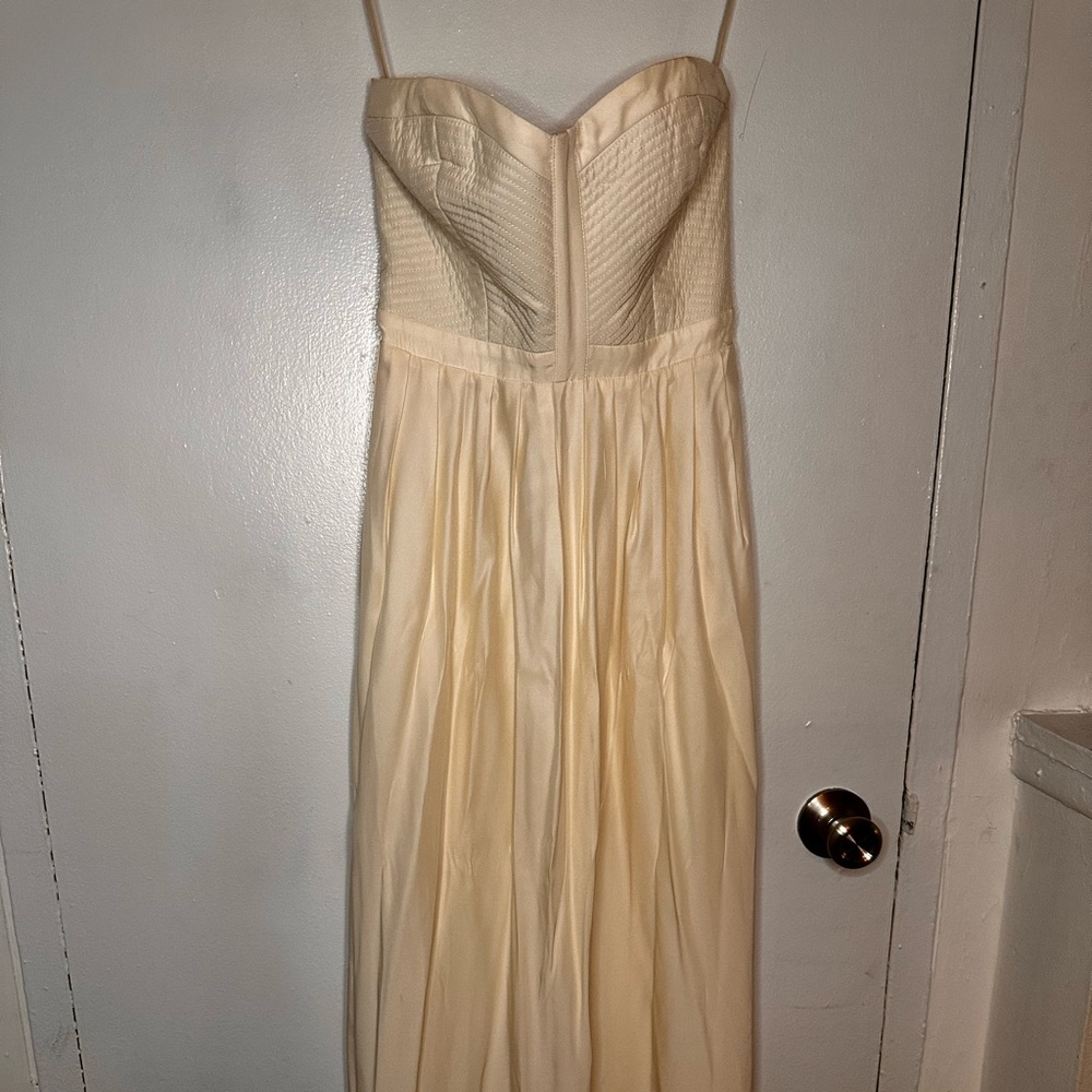 Cream maxi dress